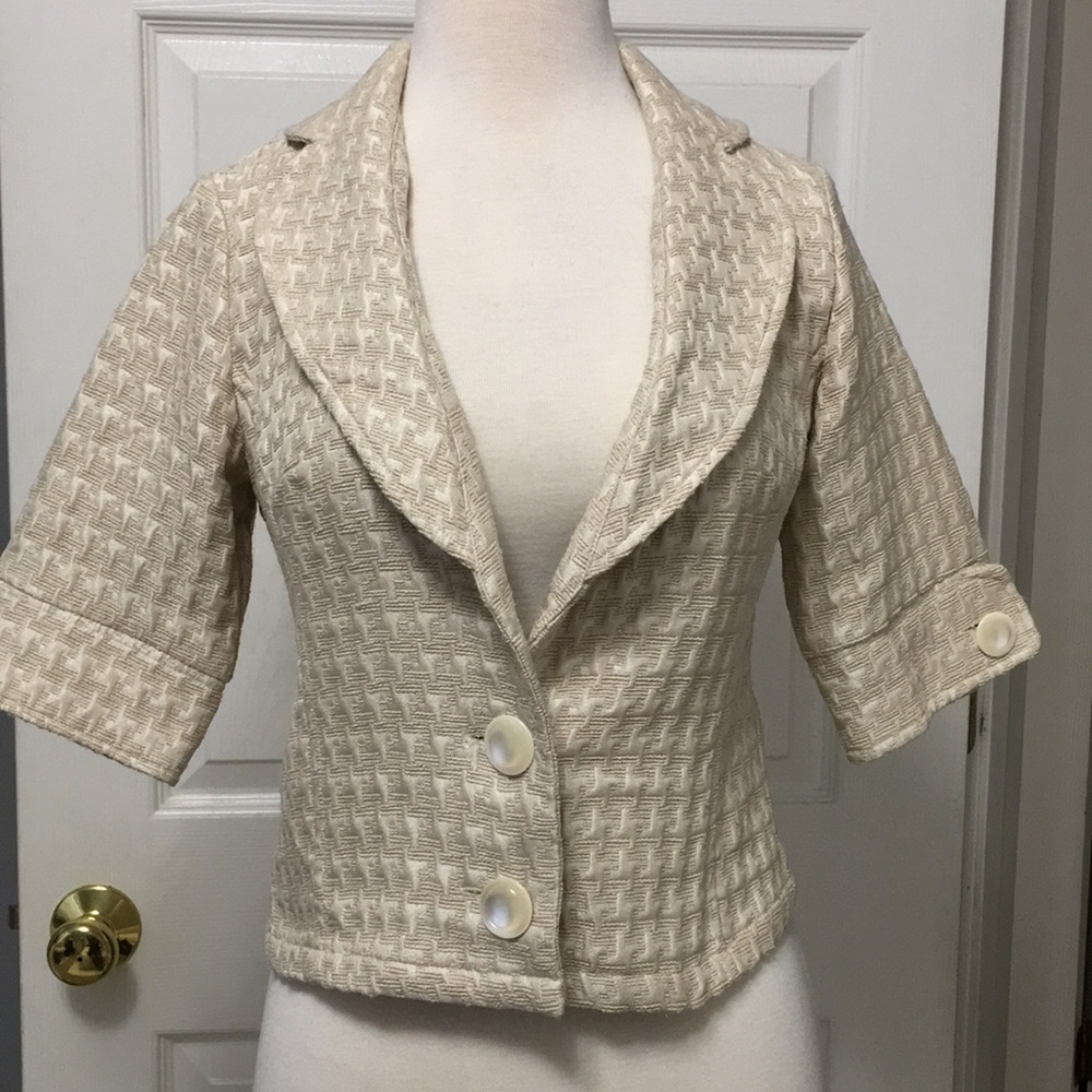 Houndstooth Blazer